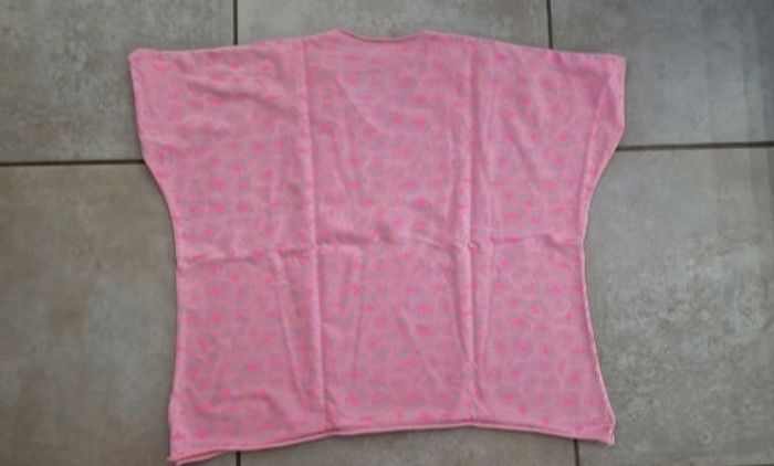 Tee shirt oversize rose lilas - photo numéro 2