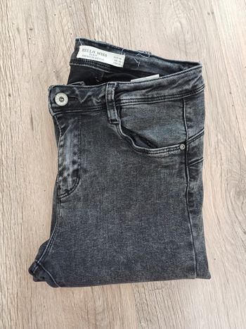 Jean skinny slim gris foncé T40