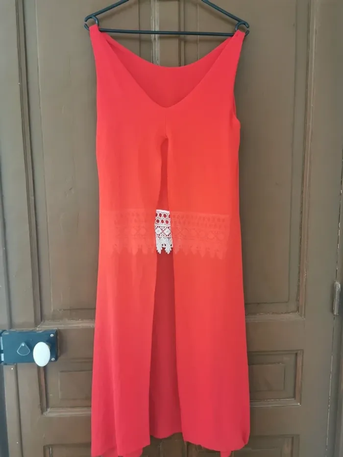 Robe / Top voilé tunique.