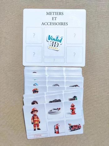 Carte de nomenclature des métiers