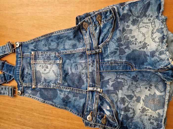 Salopette short
