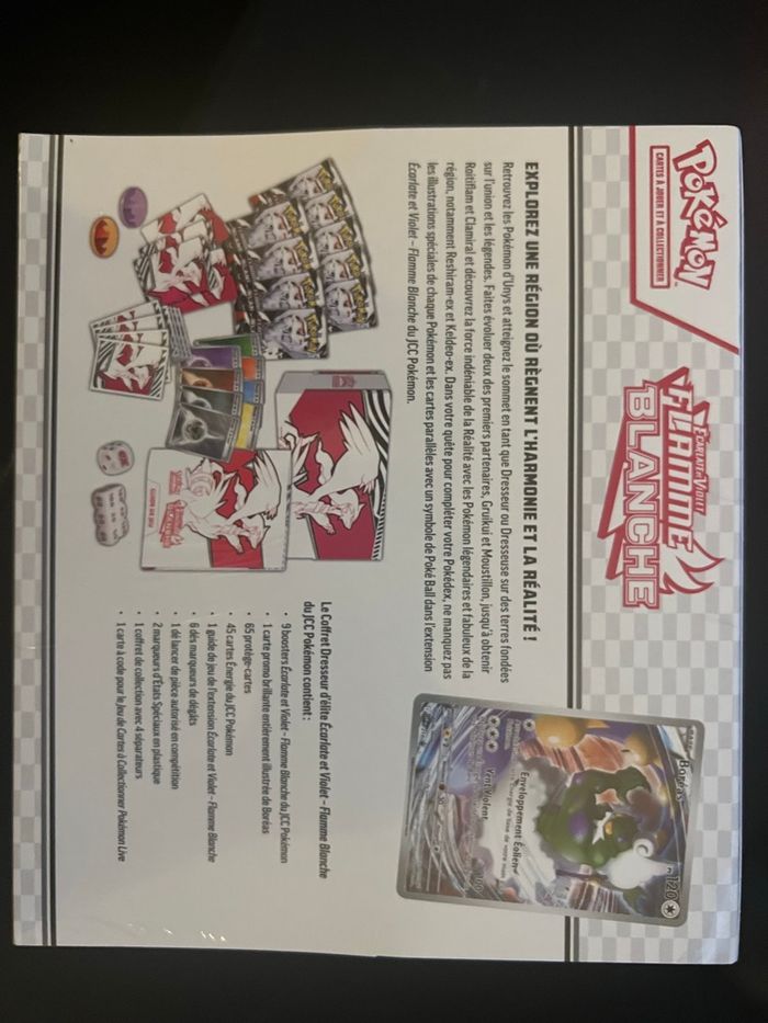 Etb Pokémon flamme blanche - photo numéro 3