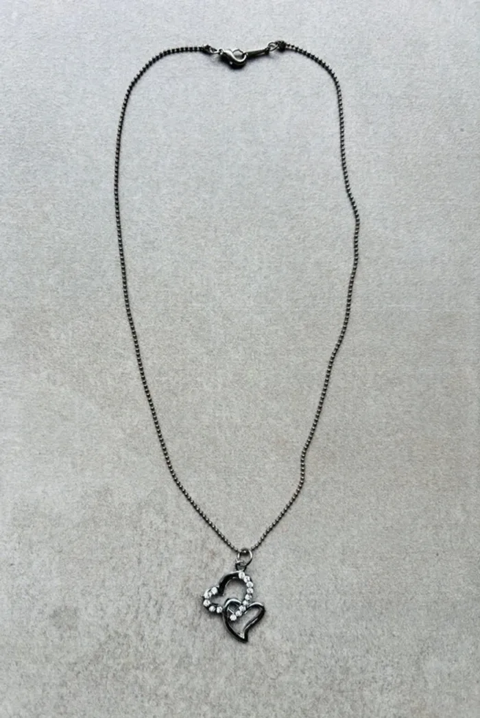 Magnifique collier cœurs - photo numéro 2