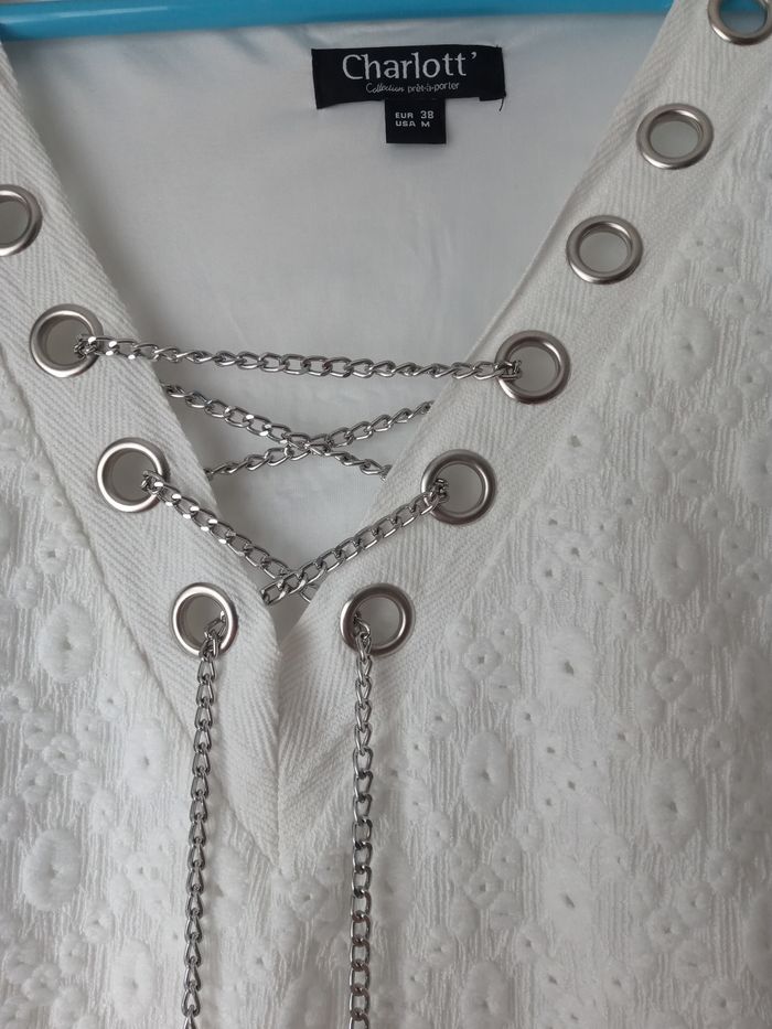 Robe blanche taille 38 Charlott - photo numéro 3