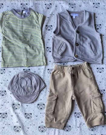 Ensemble garçon taille 6 mois