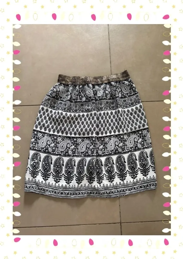 Jolie jupe fille 10 ans – pièce unique faite main ! - photo numéro 3