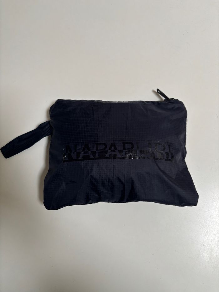 Imperméable coupe vent déperlant bleu marine Napapijri 6anst - photo numéro 3