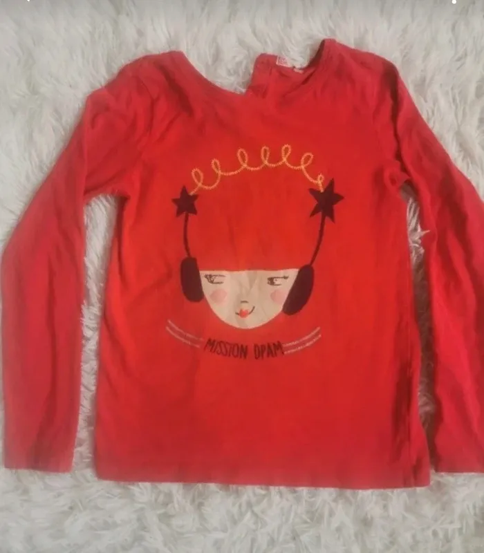 Lot 10 t-shirts manches longues 8 ans - photo numéro 7