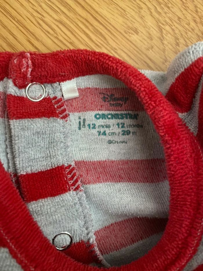 Pyjama mickey orchestra 12 mois - photo numéro 3