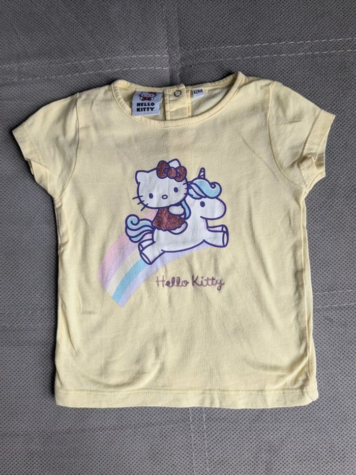 T shirt fille Hello Kitty 12 mois