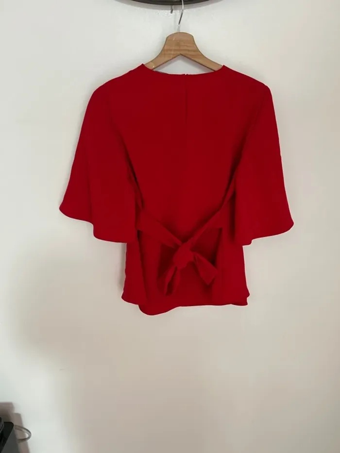 Blouse rouge - photo numéro 5