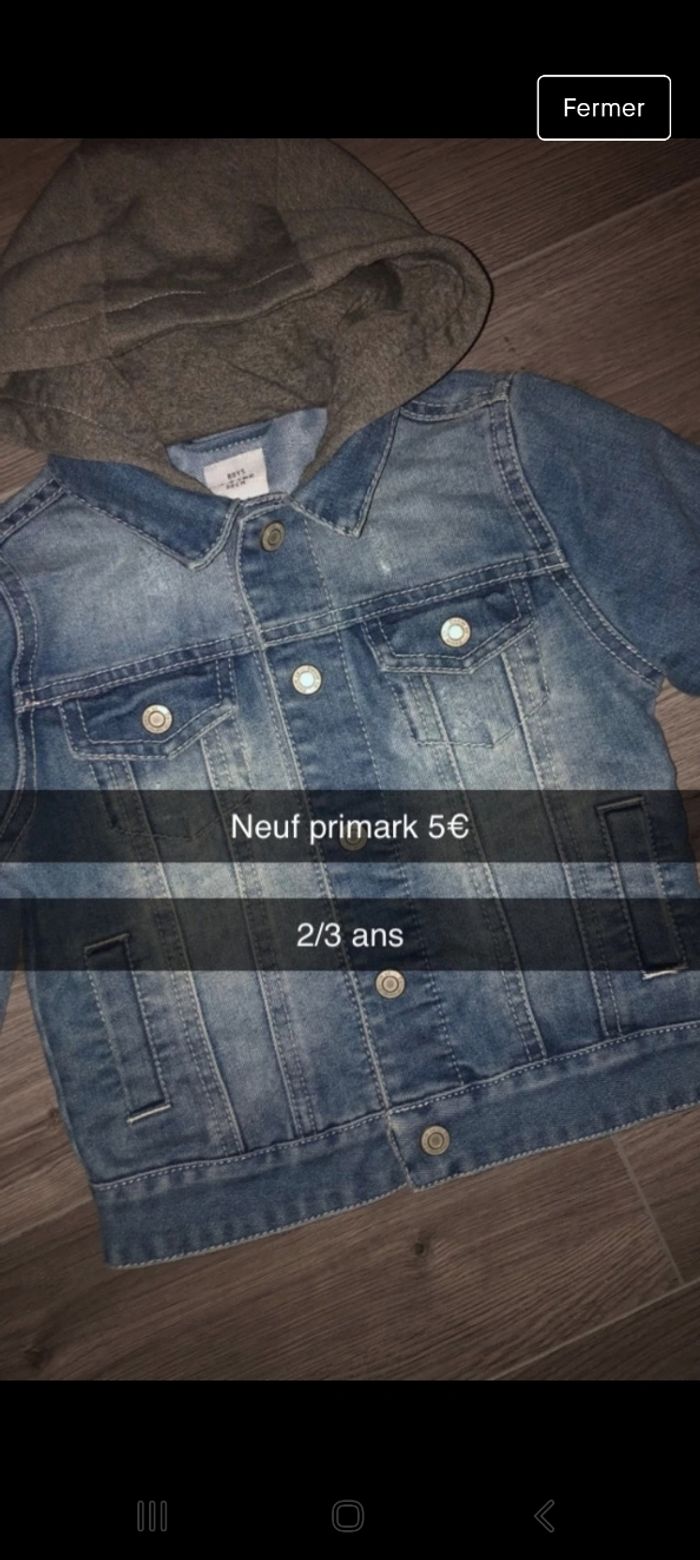 Veste en jean