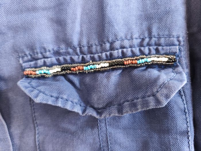 Chemise bleu – Taille M – Stradivarius - photo numéro 3