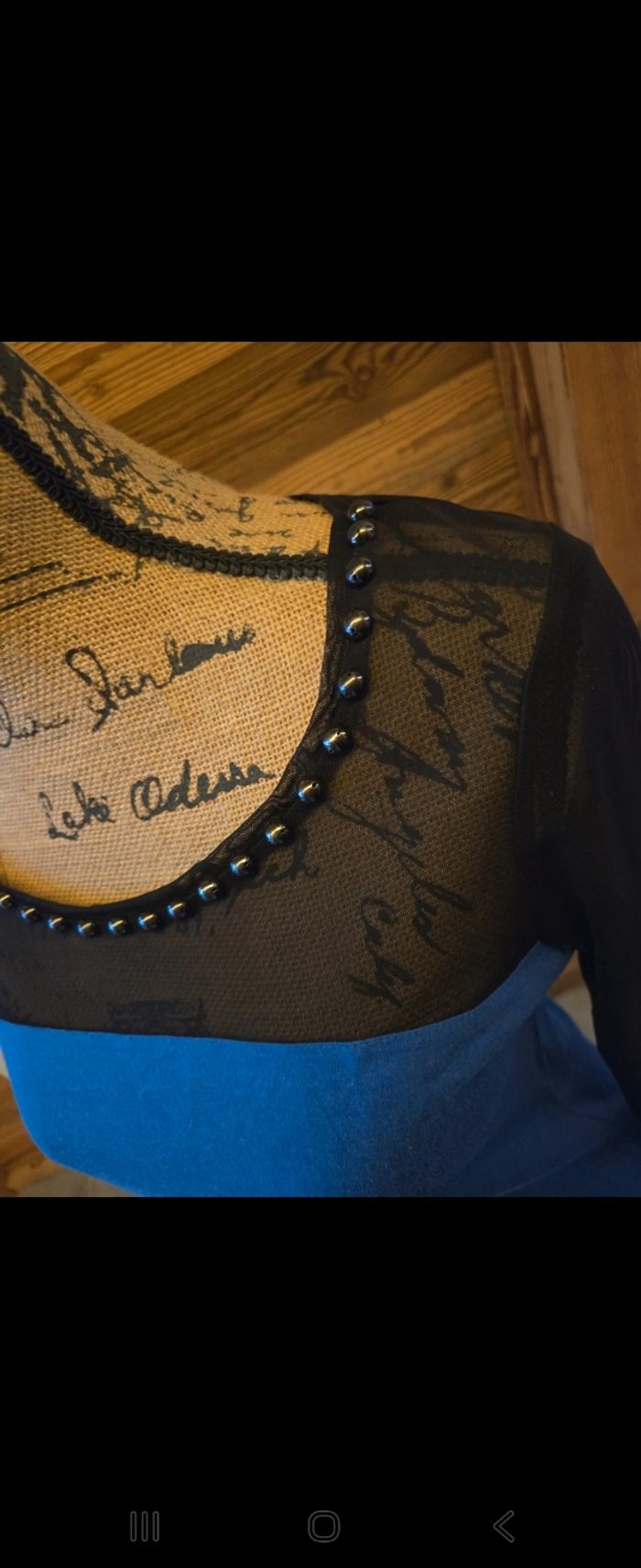 Haut manches longues transparentes Charlott' - photo numéro 3