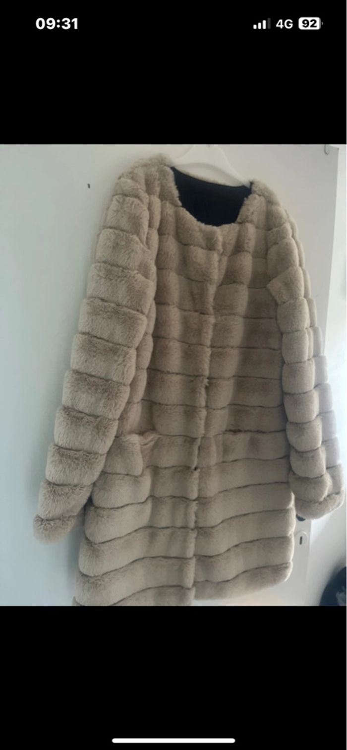 Manteau femme doubles face taille 38 - photo numéro 5