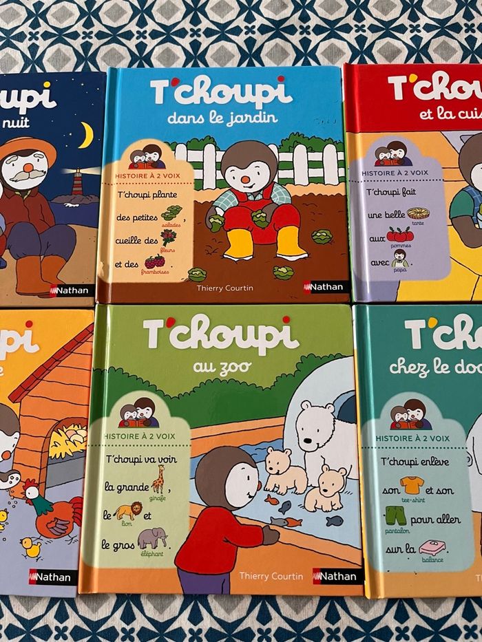 Lot 7 livres Tchoupi - très bon état - photo numéro 2