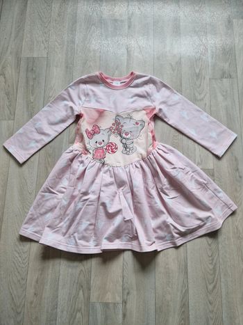 Robe Créatrice "petits chats" NEUVE