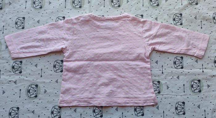 Tee-shirt ML taille 6 mois - photo numéro 2
