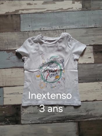 Tee-shirt "Inextenso" 3ans