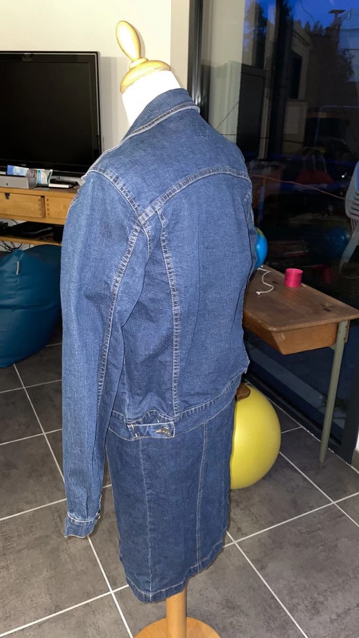 Ensemble veste et robe en jean’s - photo numéro 3
