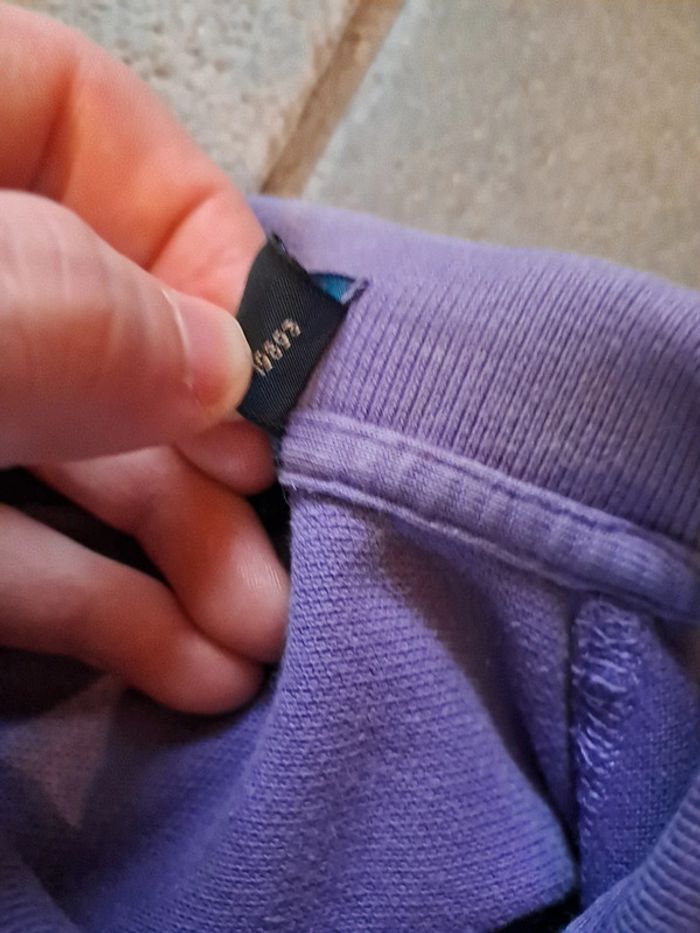 Ralph Lauren polo Mauve manches Longues en taille M - photo numéro 5