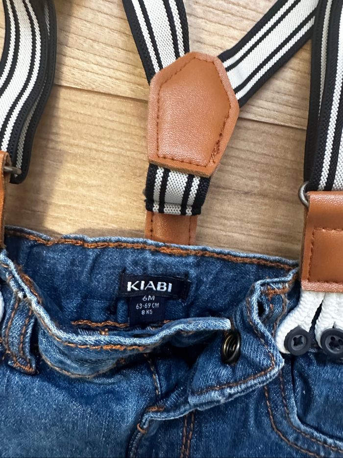 Lot jeans bébé 6 mois - photo numéro 3