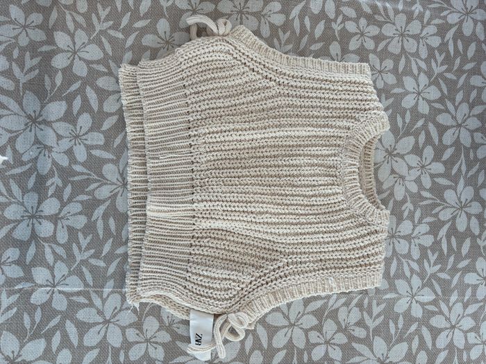Gilet sans manche blanc Zara