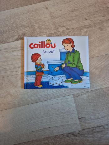 Livre Caillou : Le pot