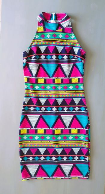 Robe Mi-longue imprimée 