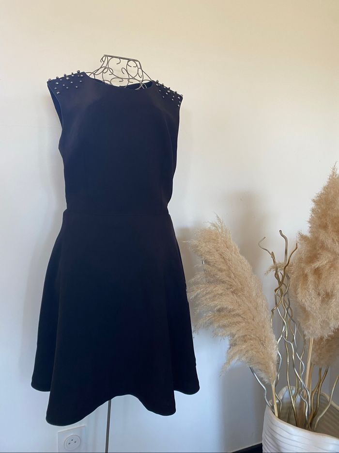 Robe courte noire femme Promod taille S - photo numéro 2