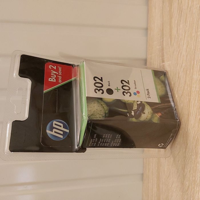Pack de 2 cartouches d'encre hp 302 - Black + tricolore -