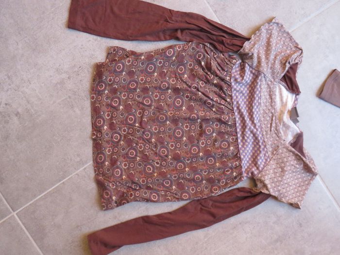 T-shirt longues manches fille, 10 ans - photo numéro 3