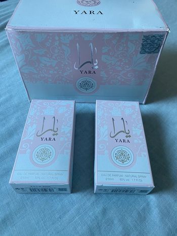 Lot de 2 parfums Yara 50ml chacun Original