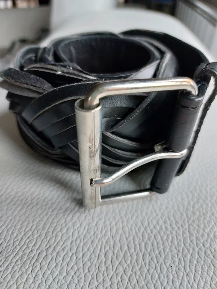 Ceinture large tressée Sinequanone taille 1