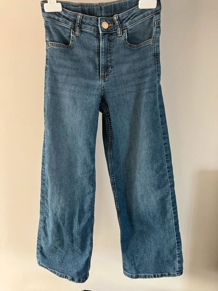 Jean wide H&M 8-9 ans (134 cm)
