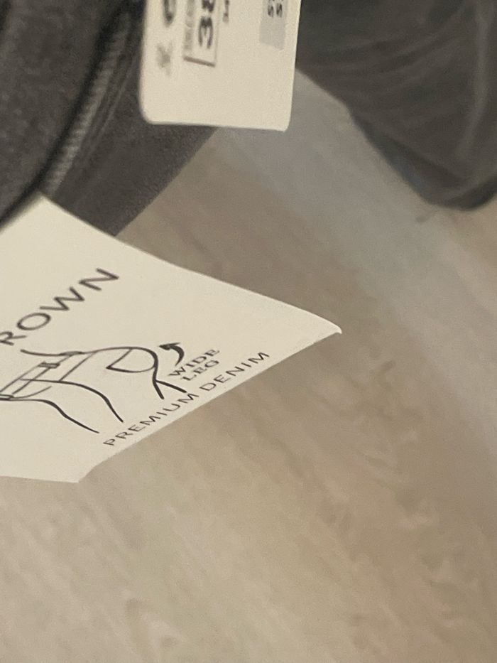 Jean gris taille haute - photo numéro 6