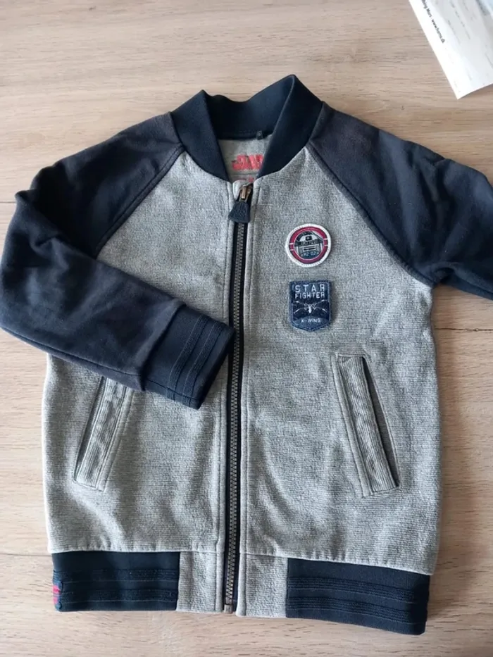 Veste zippée IKKS Star Wars 6 ans - photo numéro 3