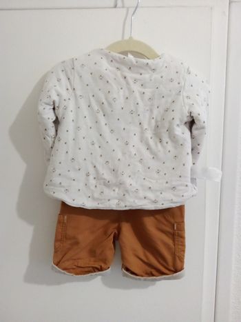 Veste + salopette 3 mois
