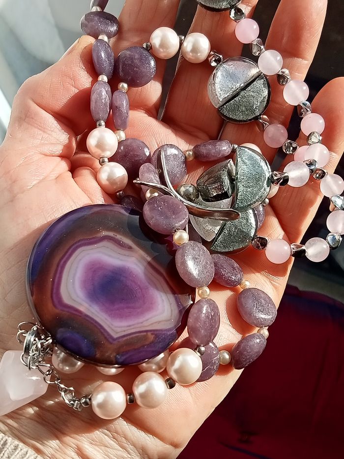 Sautoir en pierres fines - photo numéro 9