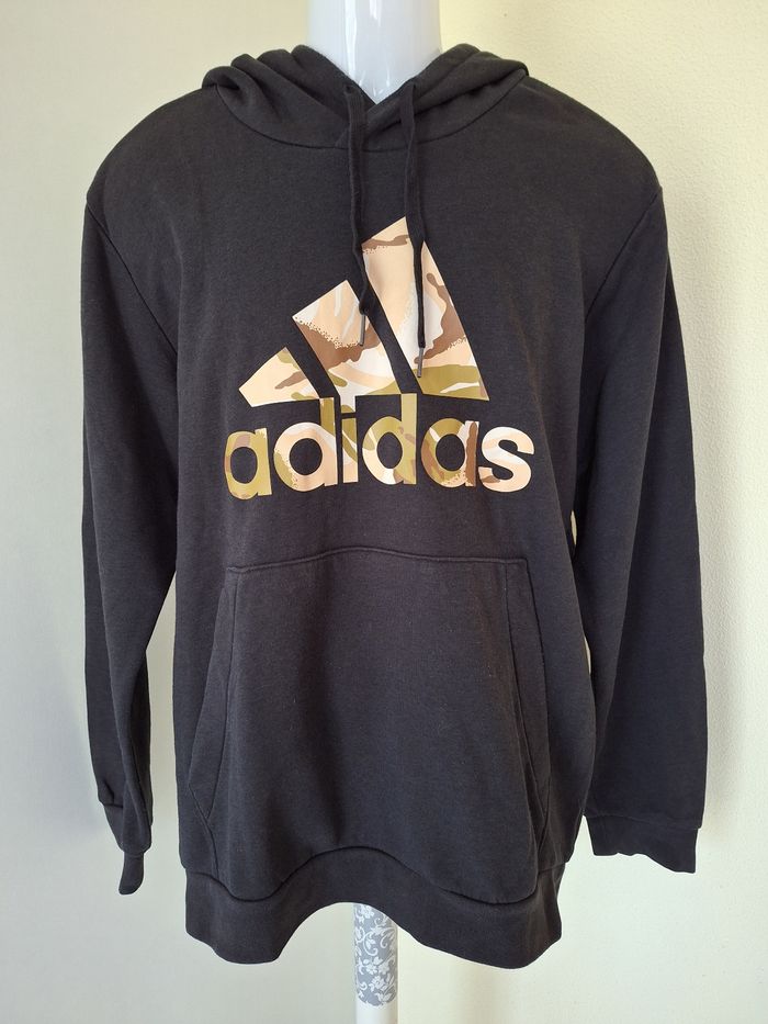 Pull sweat à capuche taille L Adidas