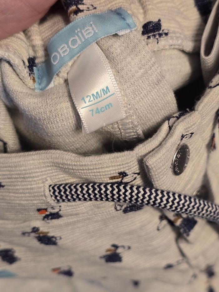 NEUFS  (non portés)🏷🥰😍💙superbe pantalon 12 mois garçon💙💛 - photo numéro 5