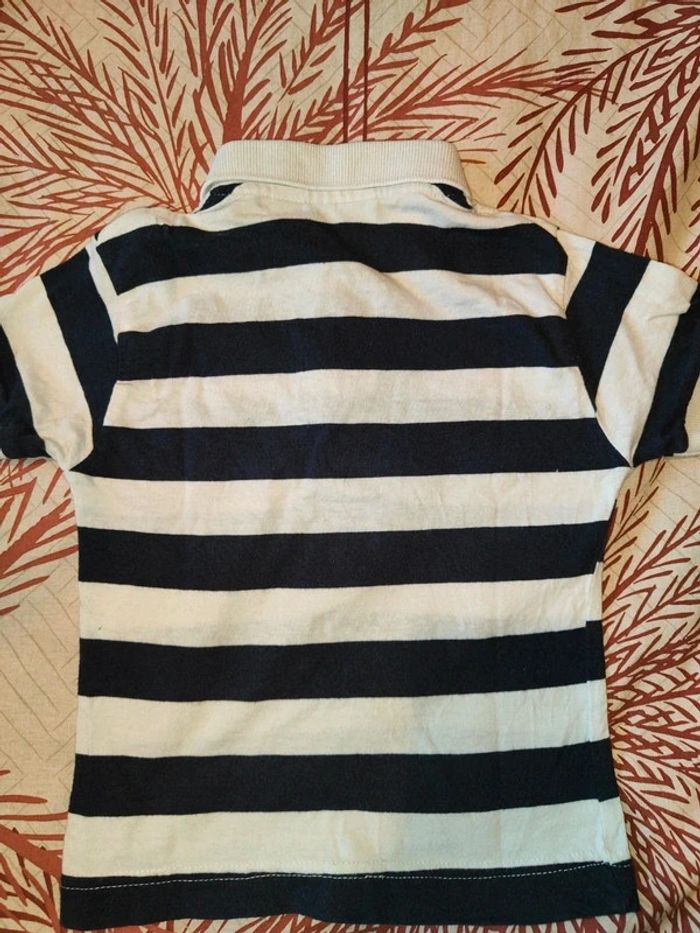 Polo bleu blanc - photo numéro 3