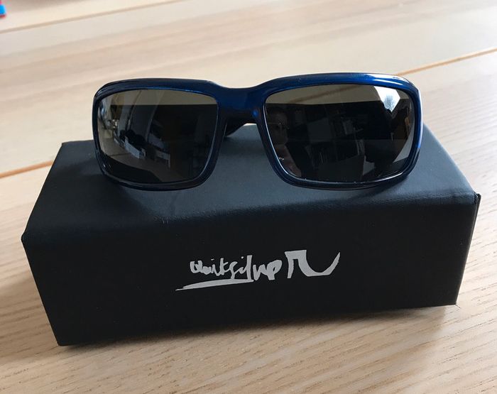 Lunettes de soleil Quiksilver enfant bleues - photo numéro 2