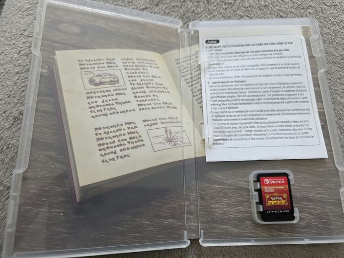 Jeux  switch  pokemon écarlate - photo numéro 2