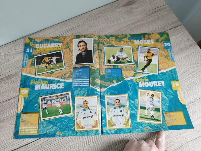 Album panini complet football olympique de Marseille - photo numéro 6