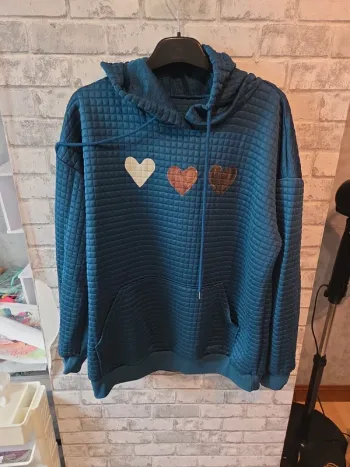 Pull capuche shein taille L