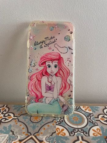 Coque iphone 6 / 6s thème ariel la petite sirène disney