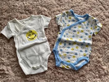 Lot de 2 bodies manches courtes Orchestra naissance