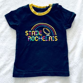 teeshirt neuf manche court du « Stade rochelais » T12 mois