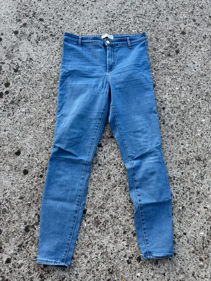 Jean skinny taille haute